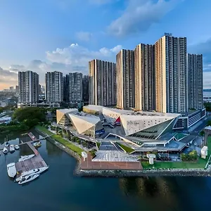  公寓 R&f Princess Cove Seine Region By Fuju With Seaview At Jb Centre#adjacent To Singapore#5 Mins Walk To Clq#self Check-in#free Parking